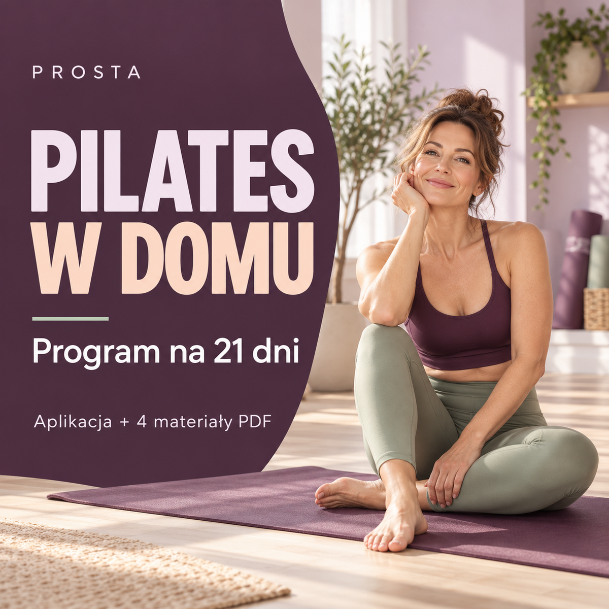PROSTA — Pilates w domu. Program na 21 dni FORM & FLOW